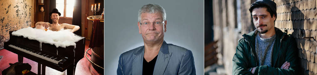 Michael Krebs (Foto: Sven Hagolani), Werner Koczwara (Foto: Thomas Zehnder), Nektarios Vlachopoulos (Foto: Marvin Ruppert)